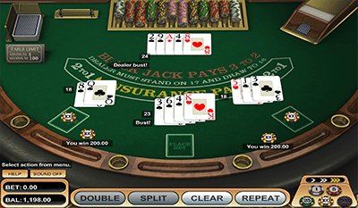 American blackjack online