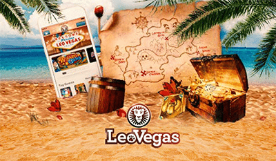 Leo Vegas Treasure Hunt promo