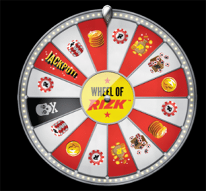 Wheel of Rizk bonuses and rewards