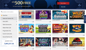 7Sultans online casino Microgaming games catalogue