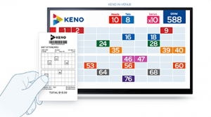 Online and offline keno games